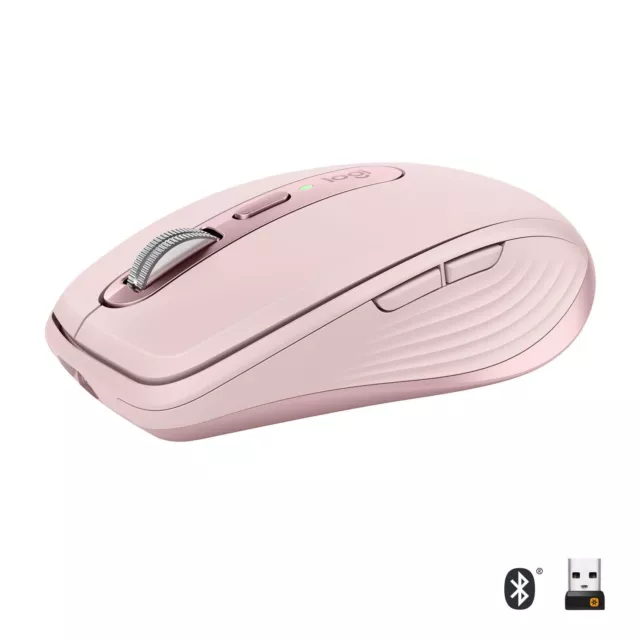 Logitech Mx Anywhere 3 Mouse Mano Destra Wireless A Rf + Bluetooth 4000 Dpi 910-