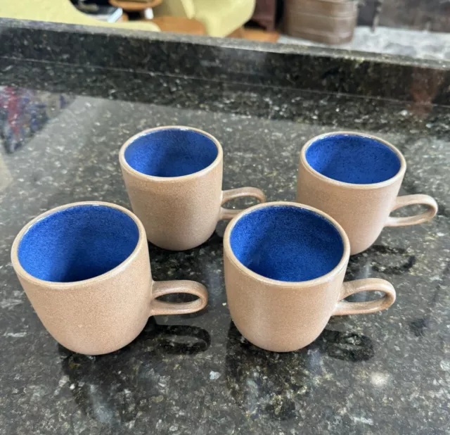 RARE Vintage Heath Ceramics Low Handled Studio Mug Cup Green-Brown Speckle &Sand