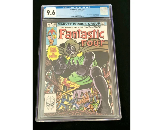 Fantastic Four #247 Cgc 9.6 1St Appearance Of Kristoff Vernard Doctor Doom