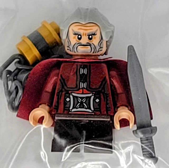 New LEGO The Hobbit Dori Dwarf Minifigure 79010 Goblin King Battle