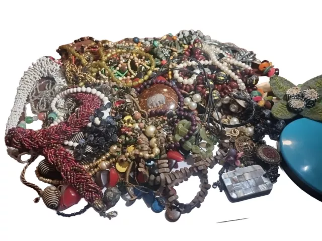 Jewellery Costume Necklaces Bulk Lot  Used