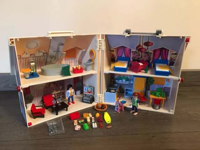 Playmobil Maison transportable meublée 