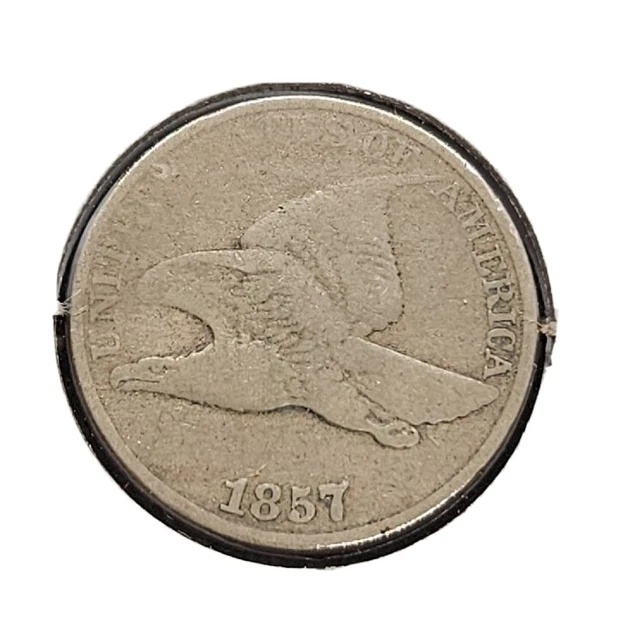1857 Flying Eagle Cent | GOOD