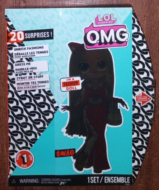 RARE 2019 Original Release LOL Surprise 10” Swag OMG Fashion Doll Series 1 NEW