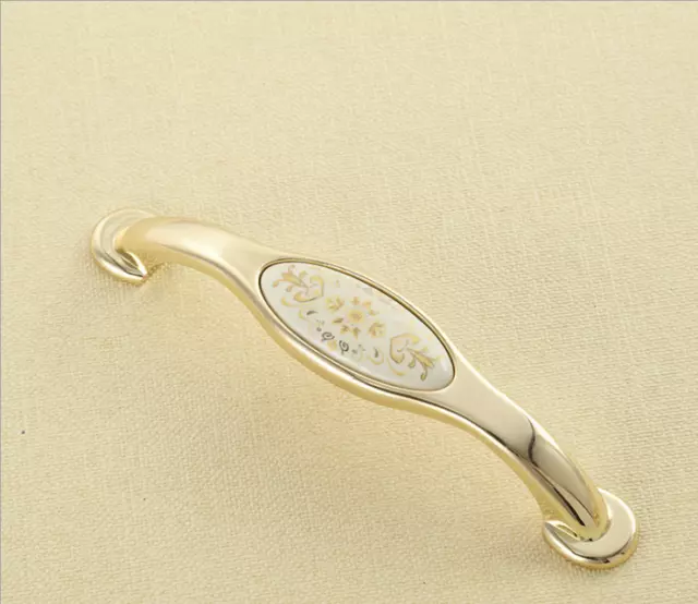 Ceramic Cabinet Knobs Drawer Cupboard Retro Furniture Door Pull Handle