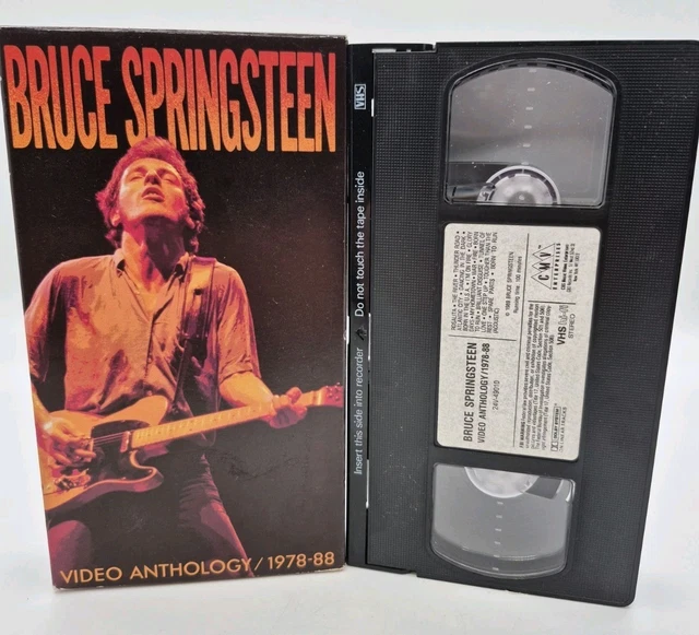 BRUCE SPRINGSTEEN: VIDEO Anthology 1978-88 (Music Vhs, Cmv Enterprises ...