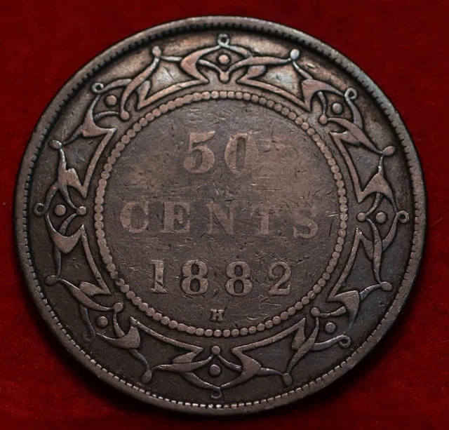 1899 NEWFOUNDLAND Canada Victoria 50 Cents $53.81 - PicClick CA