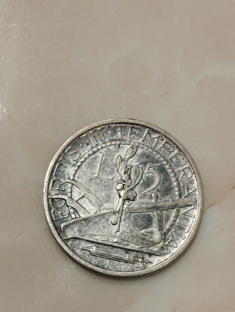 Repubblica di San Marino 5 Lire 1935 Argento