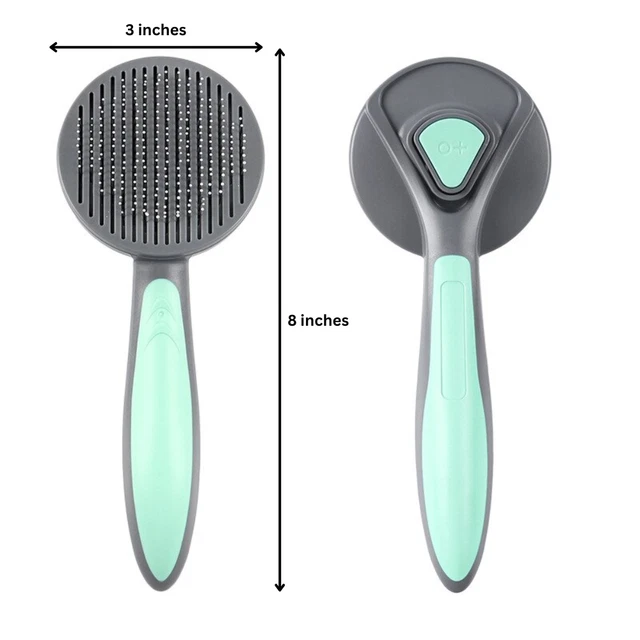 Pet Hair Remover Dog Cat Comb Grooming Massage Deshedding Self Cleaning Brush