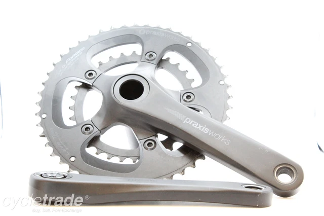 CRANKSET PRAXIS WORKS Alba M30 48 32T 10 11 Speed Used 61.79