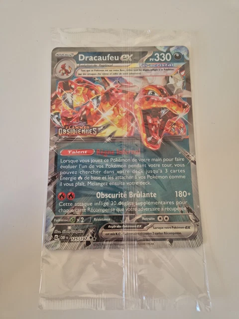 Dracaufeu Ex Flamme Obsidienne Prix