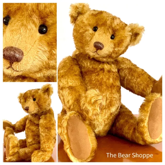 20” MOHAIR ARTIST TEDDY BEAR by KATHLEEN WALLACE OF STIER BEARS