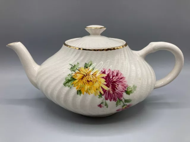 Vintage Arthur Wood "Georgian" Swirl & Floral Design Tea Pot 4847 - At Fault -