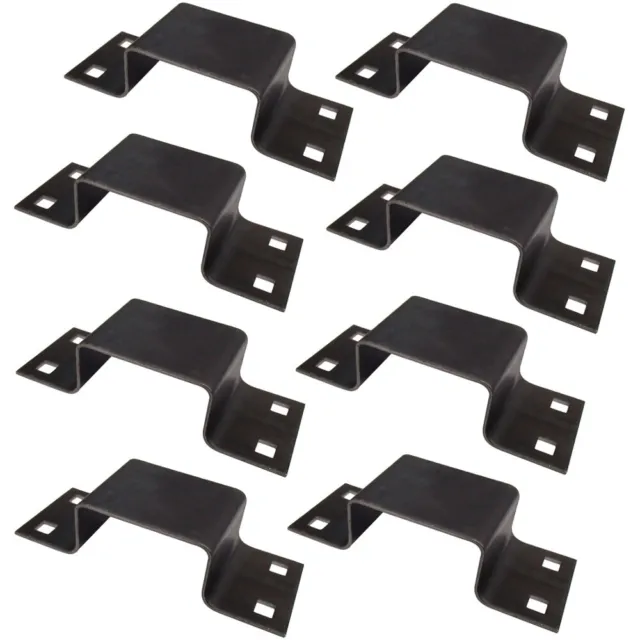 Eight Bolt-On Stake Pockets for Utility Trailers Stake Bodies Flatbeds B-2373G