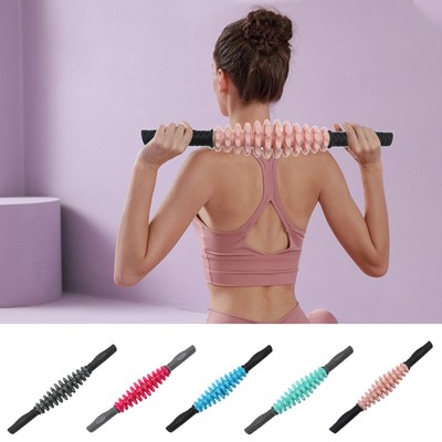Yogi Star aderenze/PILATES ruolo Pro 15x90cm BLU 2 colorate Foam Roller NUOVO 