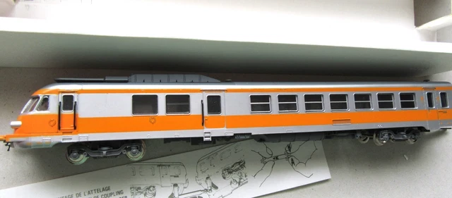 Locomotive Diesel Jouef RTG D'occasion, Bel état, Pour Collection Ou Réseau De Trains Miniatures