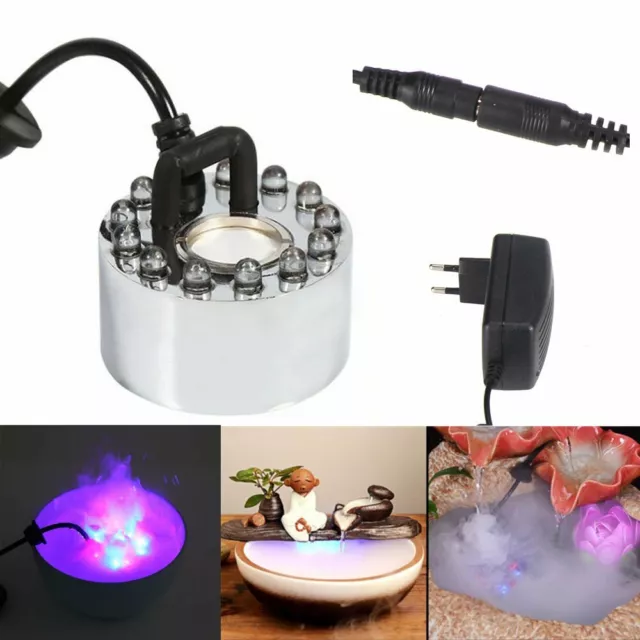 LED Nebler USB-Mini-Luftbefeuchter & Aroma Diffuser mit Ultraschall-Vernebler DE