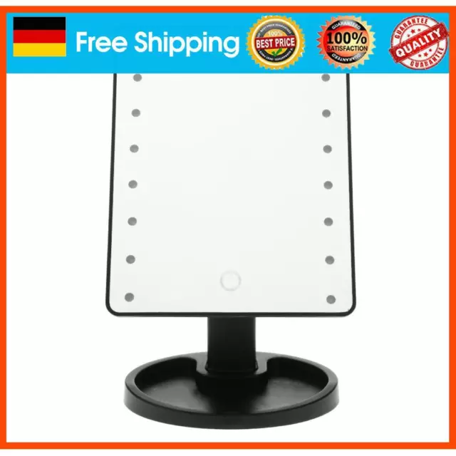 starnearby Kosmetikspiegel KYG Schminkspiegel mit 16-22 LEDs Beleuchtung USB wie