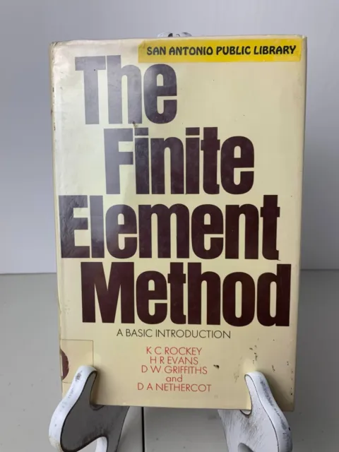 The Finite Element Method by KC Rockey - good HC copy - free shipping