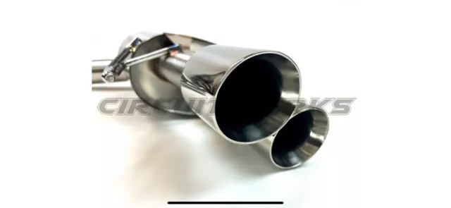 Lexus GS-F Mufflered Axle Back Exhaust System 2016-2020 Circuit Werks GS-F