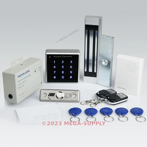 Remote Controlled RFID Door Lock Access Control System With 180kg Magnetic Lock