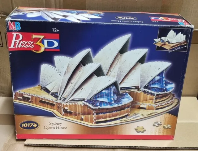 Sydney Opera House Puzz 3D Puzzle MB Spiele 1017 Teile Puzzel