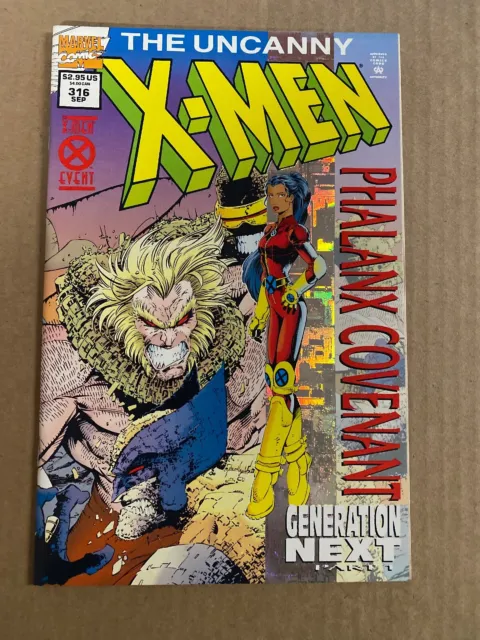 Uncanny X-Men #316 Phalanx Covenant Holofoil Cover 1St Print Marvel Comics(1994)