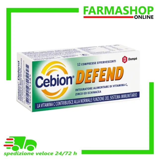 Cebion Defend Integratore Alimentare 12 Compresse Effervescenti