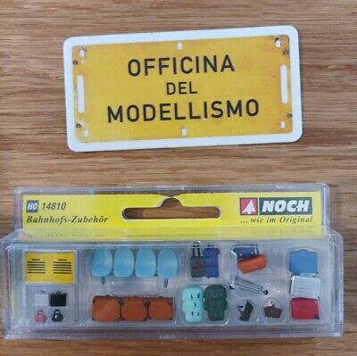 valige colorati Noch NOCH 14810 HO scala 1:87 accessori stazioni nuovo 