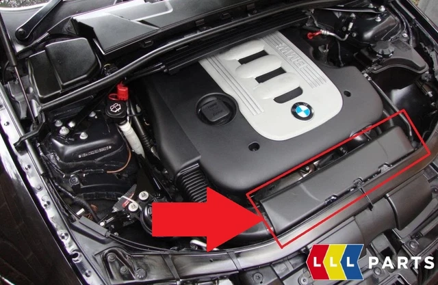 BMW Genuine OE Air Intake Inlet Front Hood Suction Duct For E90 E91 E92 E93 - 13717541738 (Used)