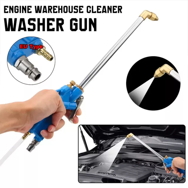 2In1 Car Air Pressure Cleaner Washer Gun Sprayer Engine Warehouse Dust Washer UK