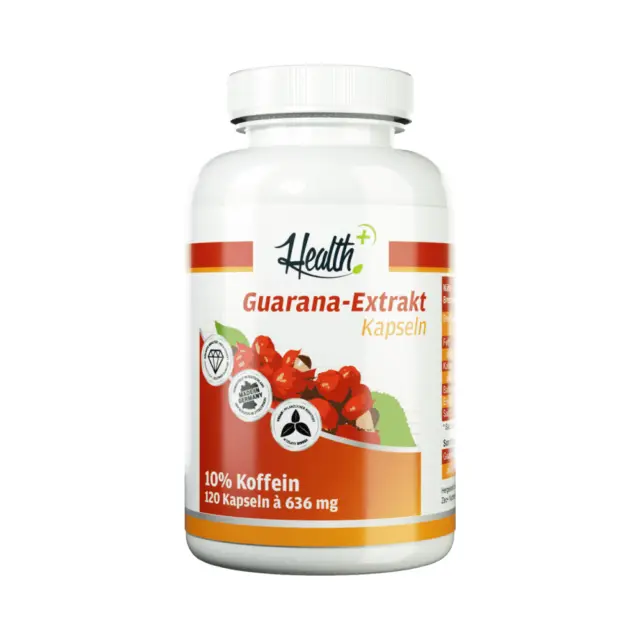 Zec+ Health+ Guarana Extract (120 Caps) Unflavored - Caféine/ Stimulants