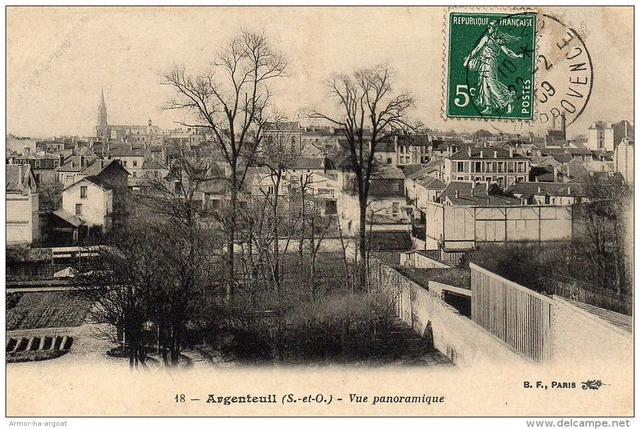 95 ARGENTEUIL - vue panoramique --