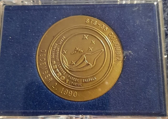 NASA: A New Era In Space Exploration Medallion, STS 35 Columbia