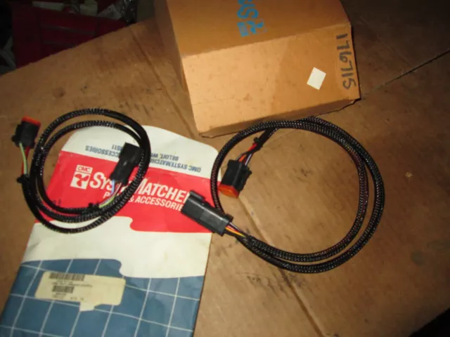 OMC BRP Johnson Evinrude OEM 3' Extension Cables Trim & Key Switch Cables