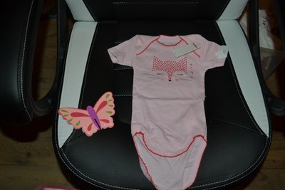 Catimini catimini body neuf rose 6 mois lapin manches courtes petite fille car rose** 