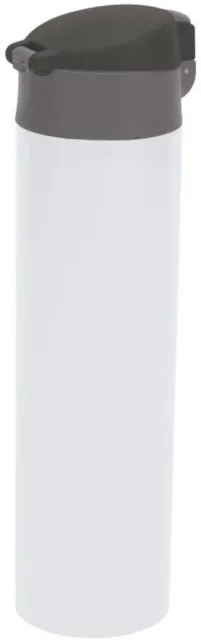 Steuber Thermoflasche Isolierflasche doppelwandig mit Klick Deckel 450ml