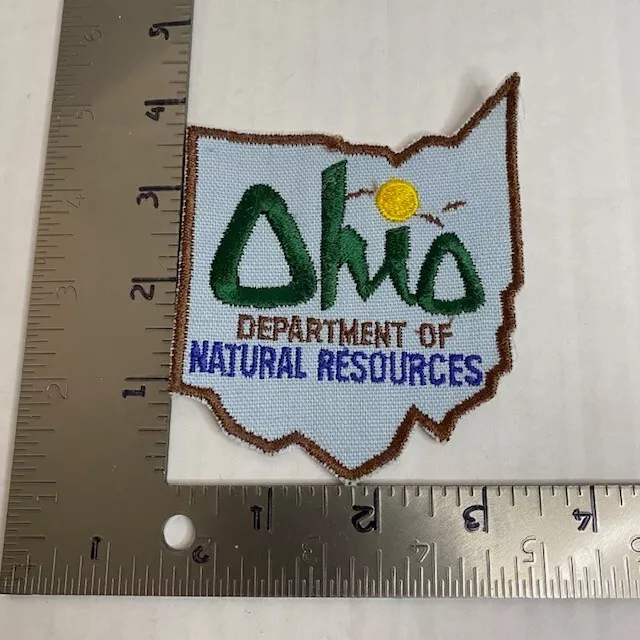 Ohio Department Of Natural Resources collectible patch vintage and rare