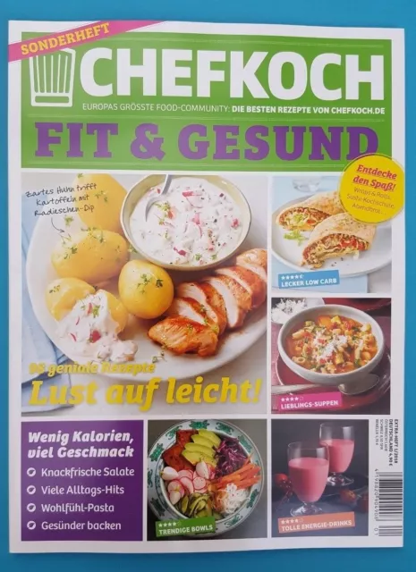 Chefkoch Sonderheft 1/2018 EUROPAS GRÖSSTE FOOD-COMMUNITY  ungelesen 1A abs.TOP