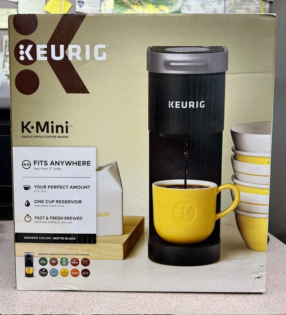 KEURIG KMINI COFFEE Maker, Single Serve KCup Pod Coffee Brewer New
