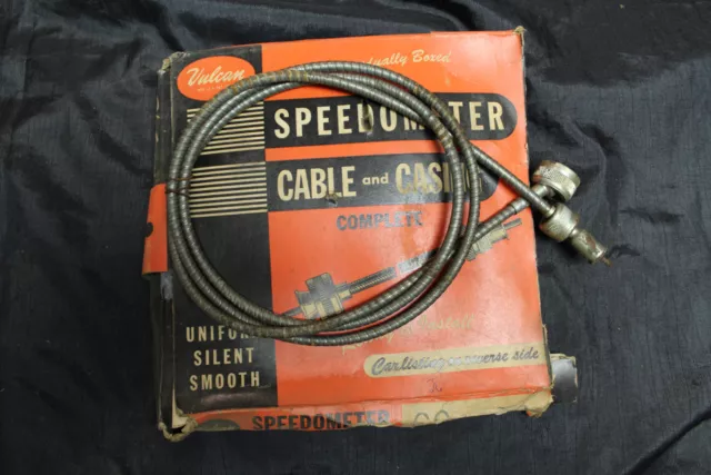 NOS Vulcan Uni Compteur de Vitesse Câble Et Boîtier CC-26 Hudson / Pont