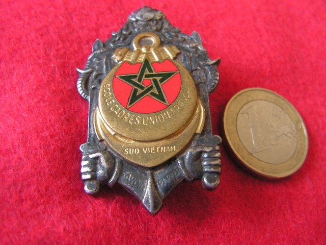Insigne 924° CSM Indochine Commando Compagnie de Supplétifs Militaires Vietnam
