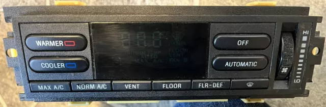 ✅ 93-94 Lincoln Town Car A/C Heater Climate Temperature Control F5Pf-18C612-Absr