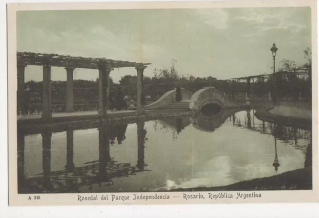 Argentina, Rosario, Rosedal de Parque Independencia Postcard, B208