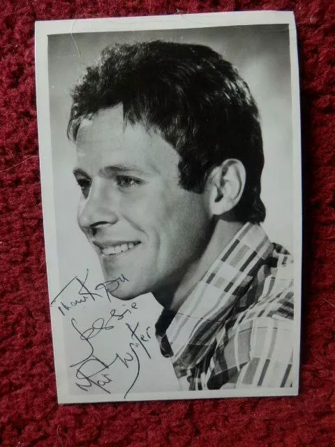 Mark Wynter - Pop Singer    - Autographed Photo