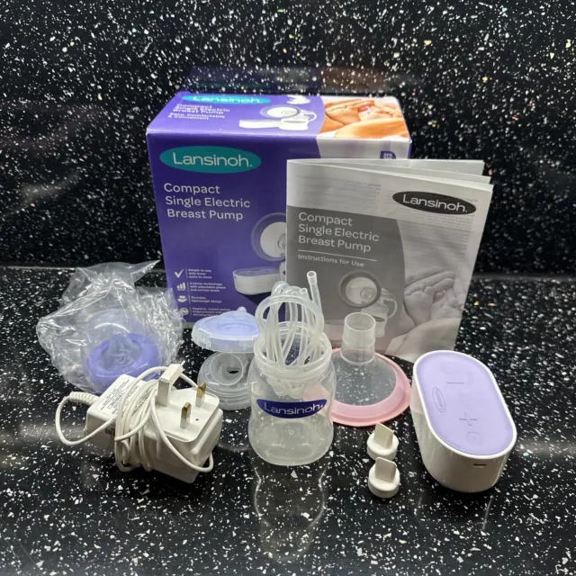 Lansinoh Compact Single Electric Breast Pump- Used
