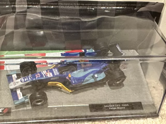 Formula One Car Collection Grand Prix models Felipe Massa SAUBER C23 - 2004