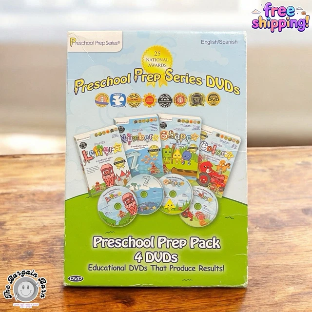 Preschool Prep 4 Dvd Set [Import] Preschool Prep Series: Preschool Prep Pack (DVD, 2009, 4-Disc Set