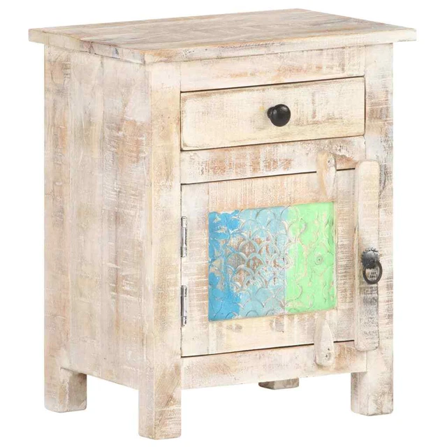 Table de Chevet Table de Nuit Armoire de Lit Chambre Multi-matériau vidaXL