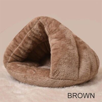 Indoor Dog House Winter Kennel Soft Bed Pet Small Warm Collapsible Cave Cushion